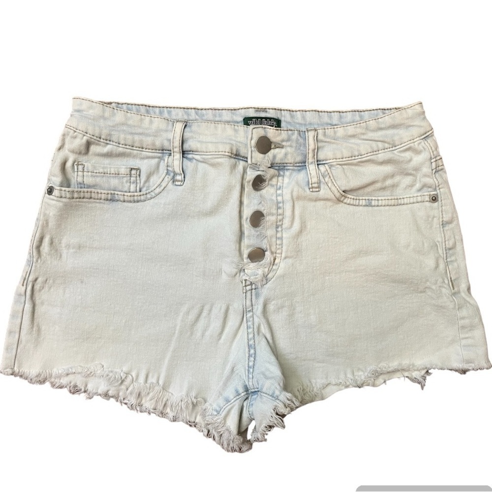 Jean Cutoff Stretch Shorts by Wild Fable
